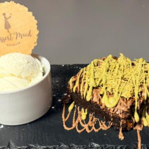 Chocolate Fudge Brownie - Pistachio
