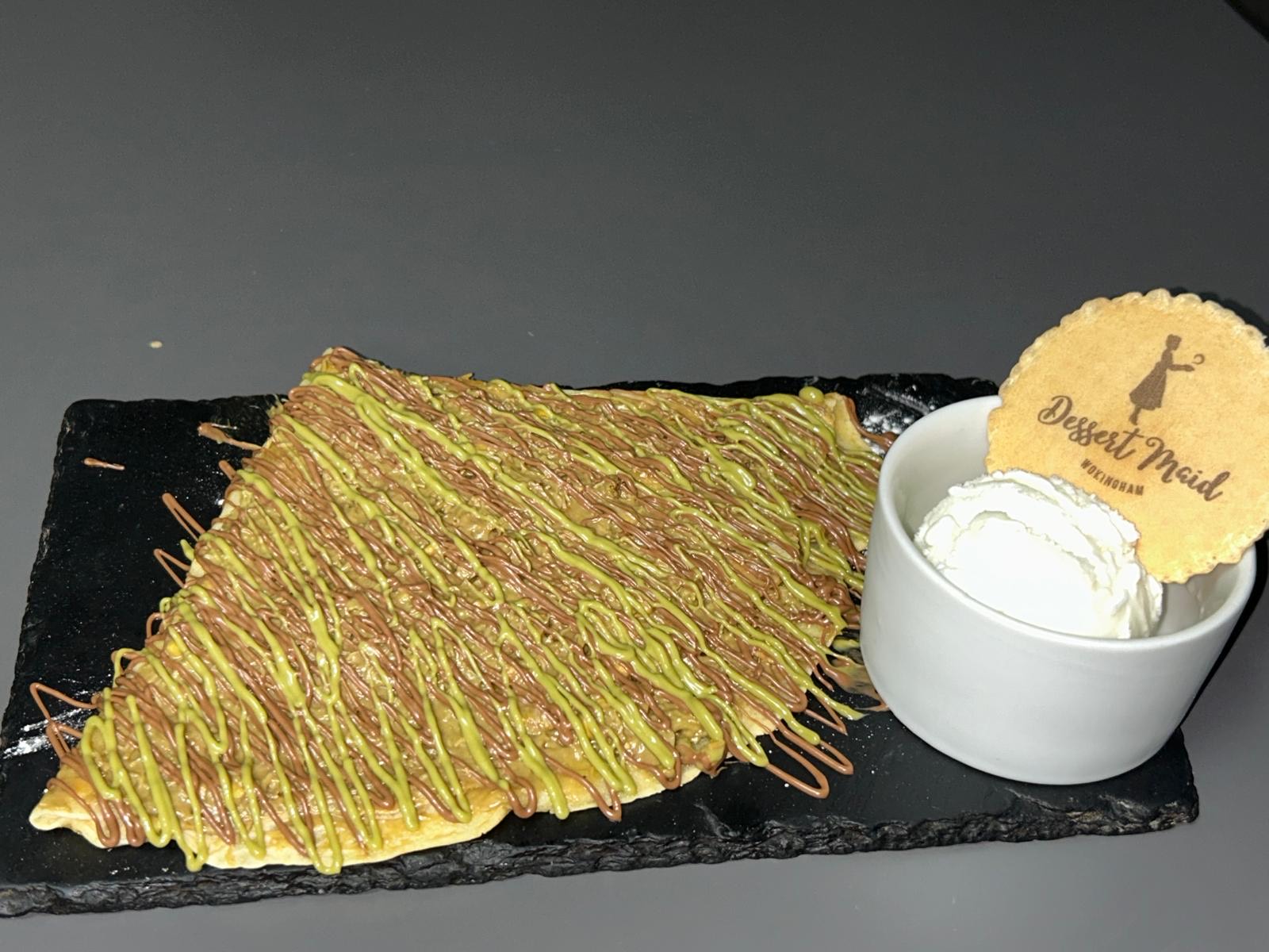 Pistachio Crepe